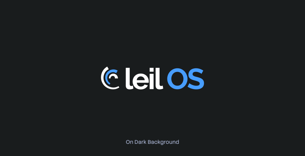 Leil OS logo negative
